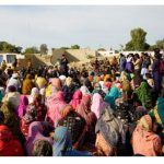 سندھو بچاؤ ترلہ دے آہر نال تونسہ بیراج دے مقام تے لوک ستھ